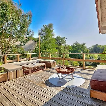 Charming Swimming Pool 17 Min From Bordeaux Ferienhaus